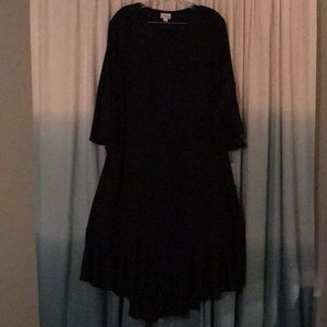 NWT LuLaRoe Maurine Dress - Black 2XL